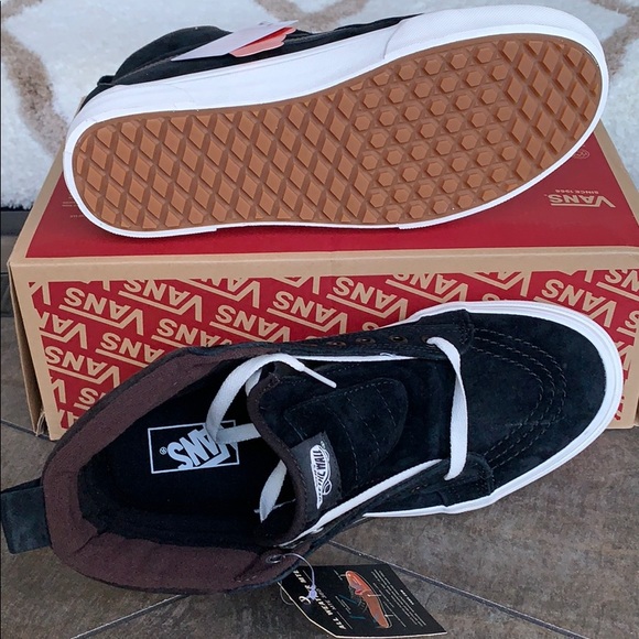 • VANS SK8-Hi Mte Black/Chocolate Torte Men’s - Picture 3 of 16